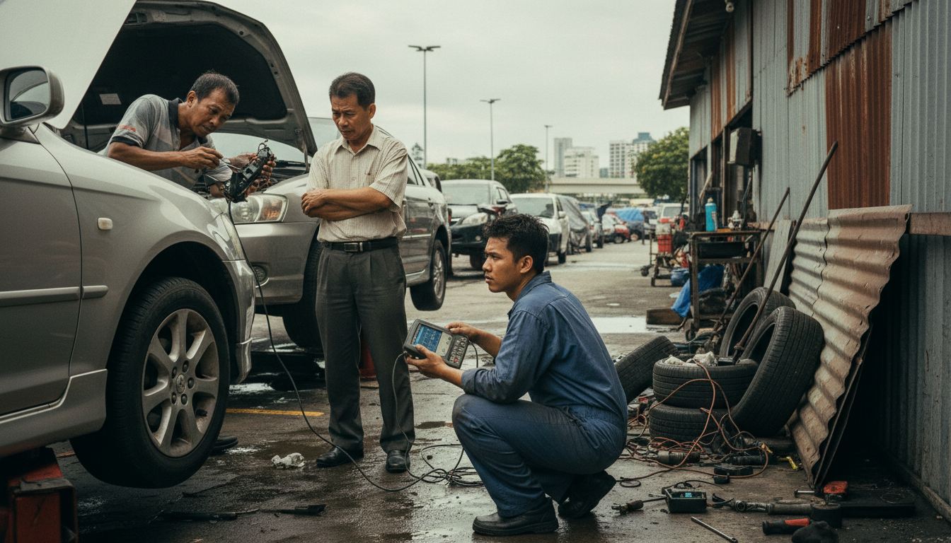 The odometer, a quiet sign of trust, falters in Southeast Asia