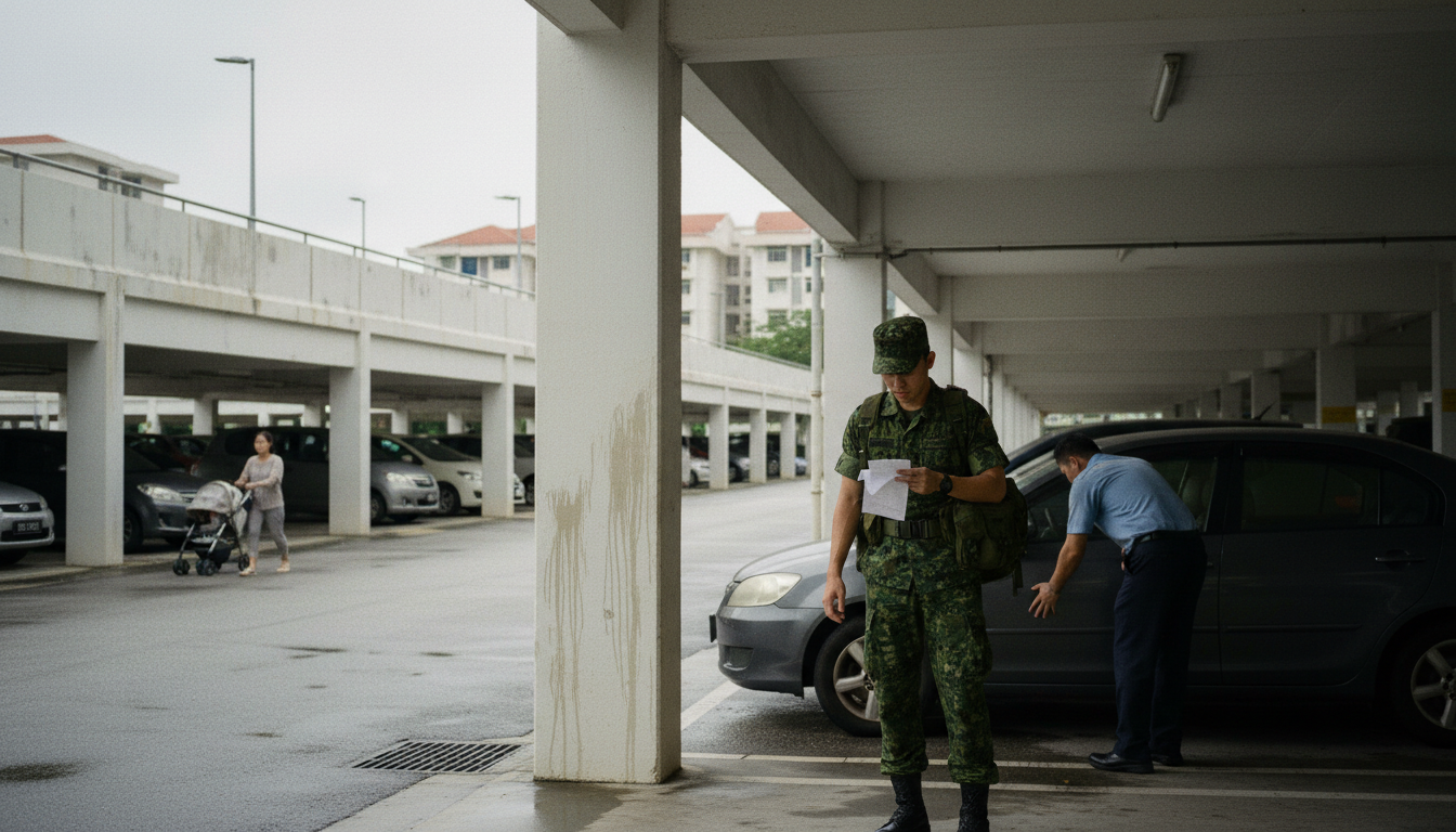 The Uniform's Shadow: A Punggol Parking Lot, and the Burden of Trust