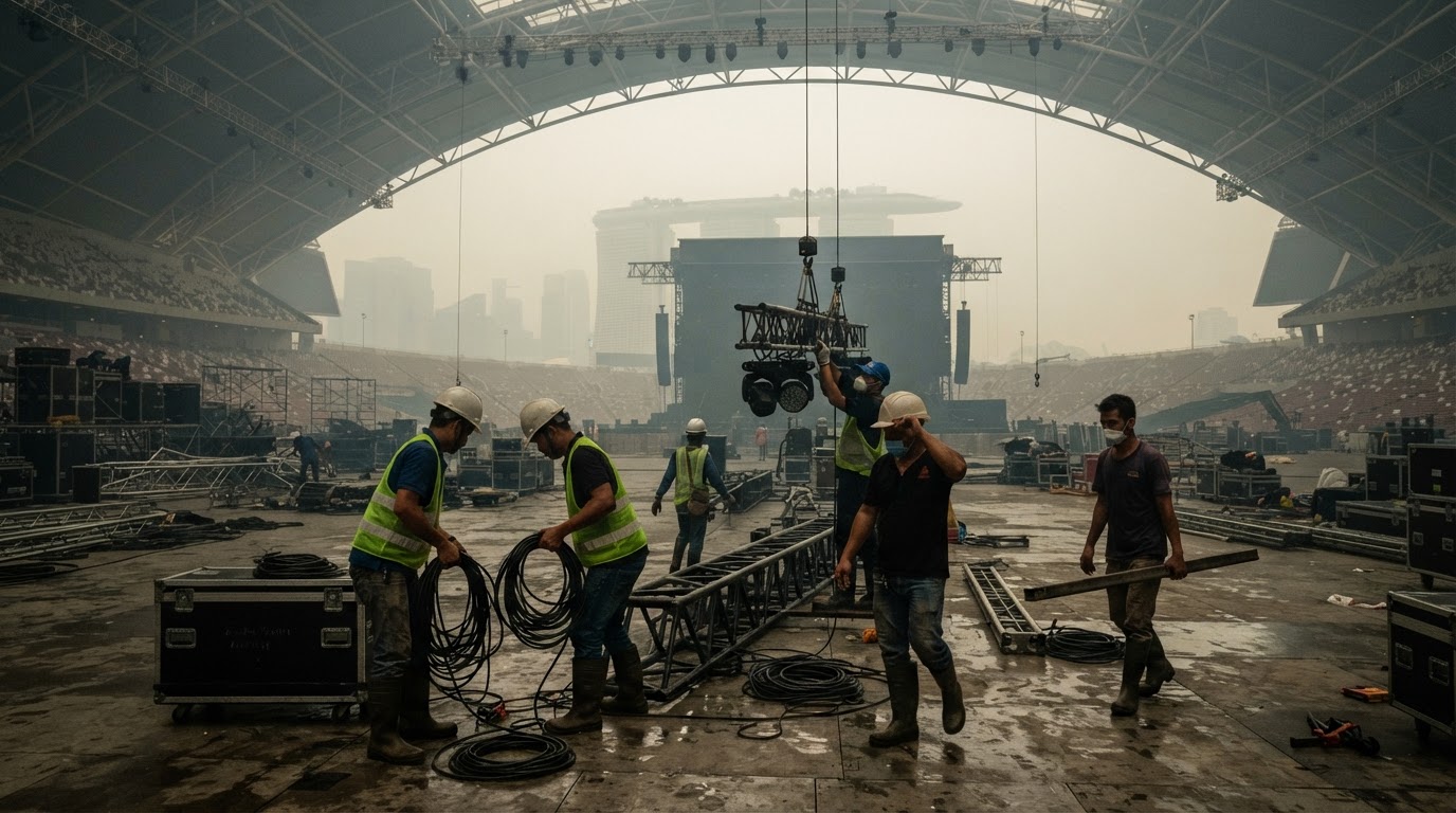 When Pop Spectacle Meets Particulate Realities