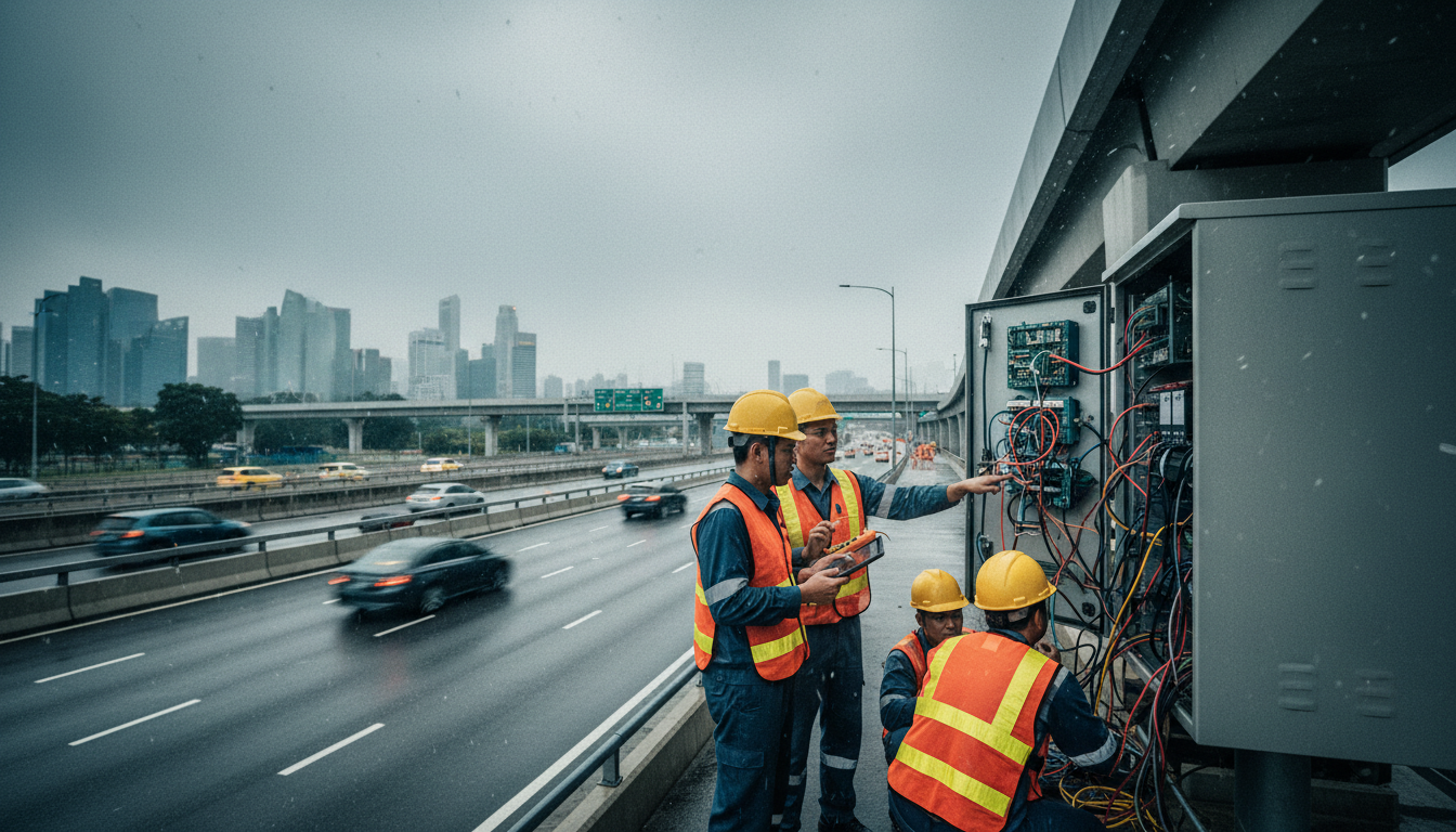 Wiring Woes in Singapore’s ERP 2.0 Signal Regional Infrastructure Hurdles