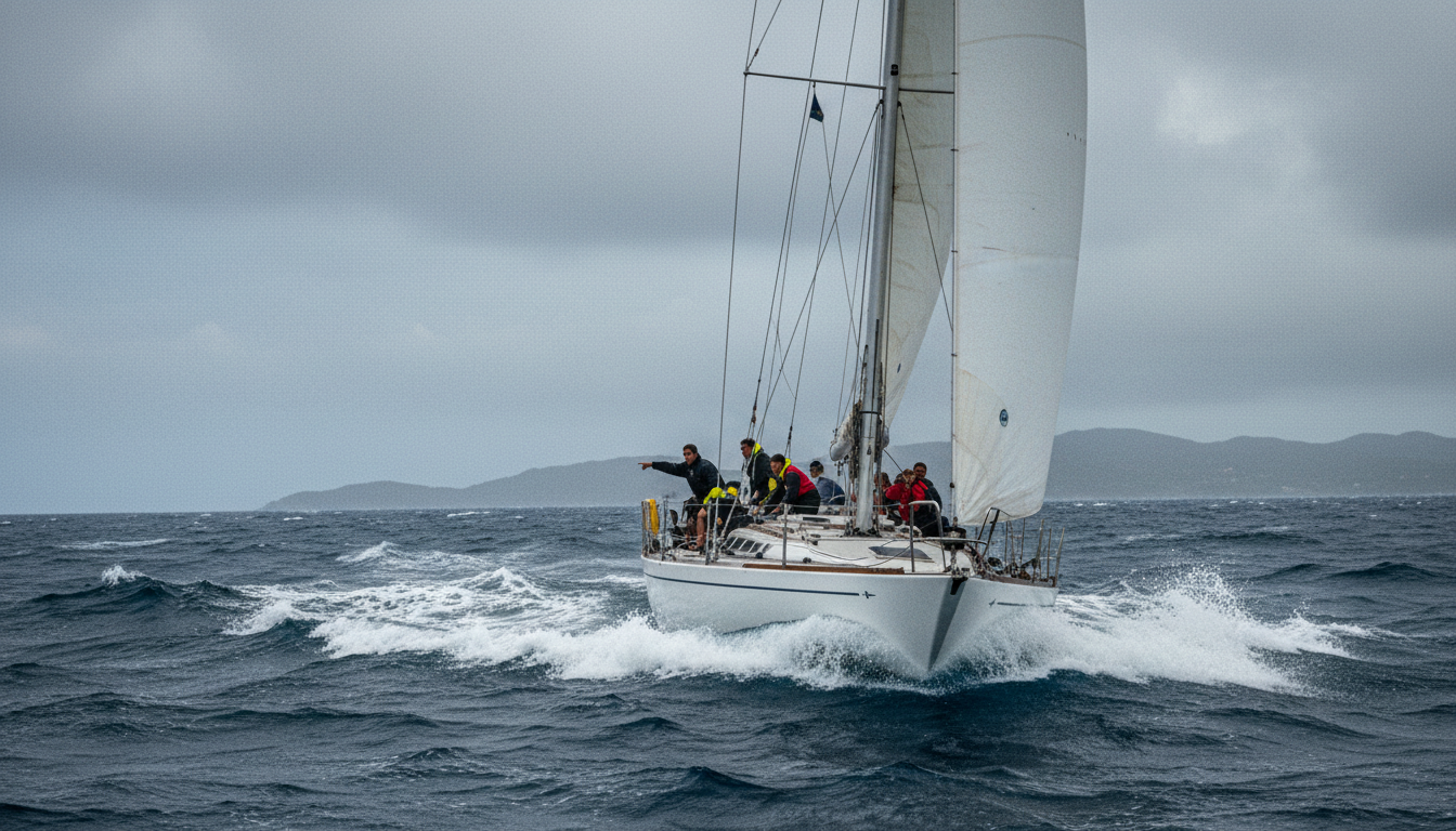 Caribbean Sailing Race Navigates Turbulent Waters Beyond Its Course