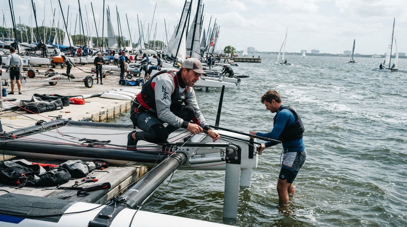 High-Performance Multihull Racing Confronts Its Equipment Divide at Davis Island