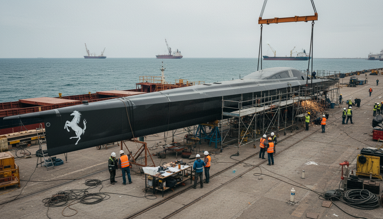 Livorno's New Shipyard Focuses on Speed, Not Scale