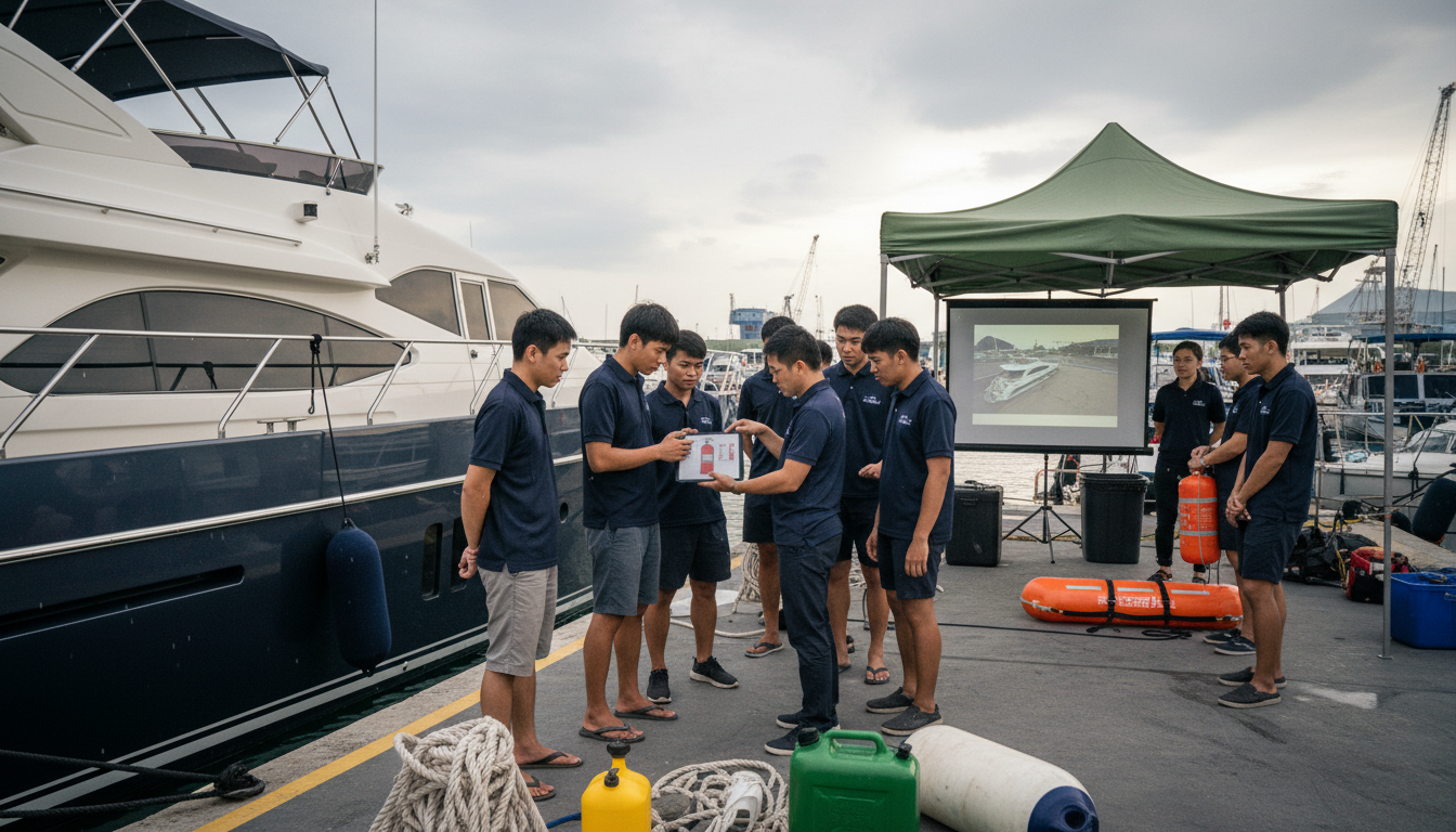 Online Courses Address Skill Deficit in Asia's Yachting Sector, Raising Practicality Concerns